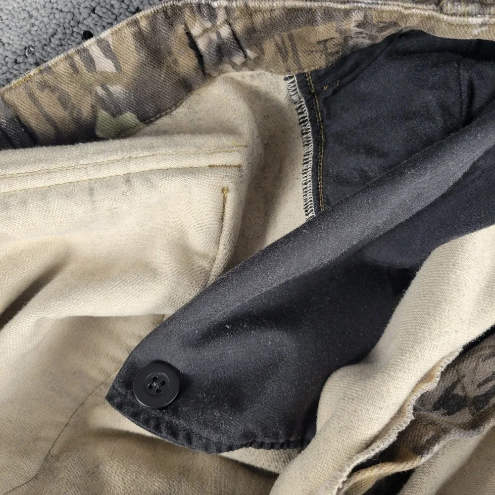 Columbia Cargo Pants Mens 40 Camo Double Knee Mossy Oak Breakup Hunting Outdoors